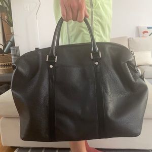 BRAND NEW Brahmin Leather Duffel Bag + Dust Bag